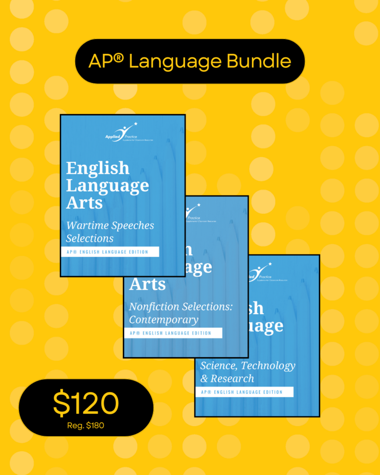 AP® Language Bundle - Applied Practice